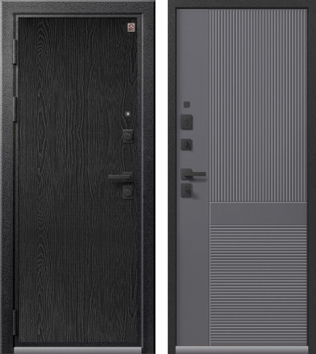 Центурион LUX-8 Серый муар+МДФ Распил графит-Кашемир графит Центурион LUX-8 Серый муар+МДФ Распил графит-Кашемир графит